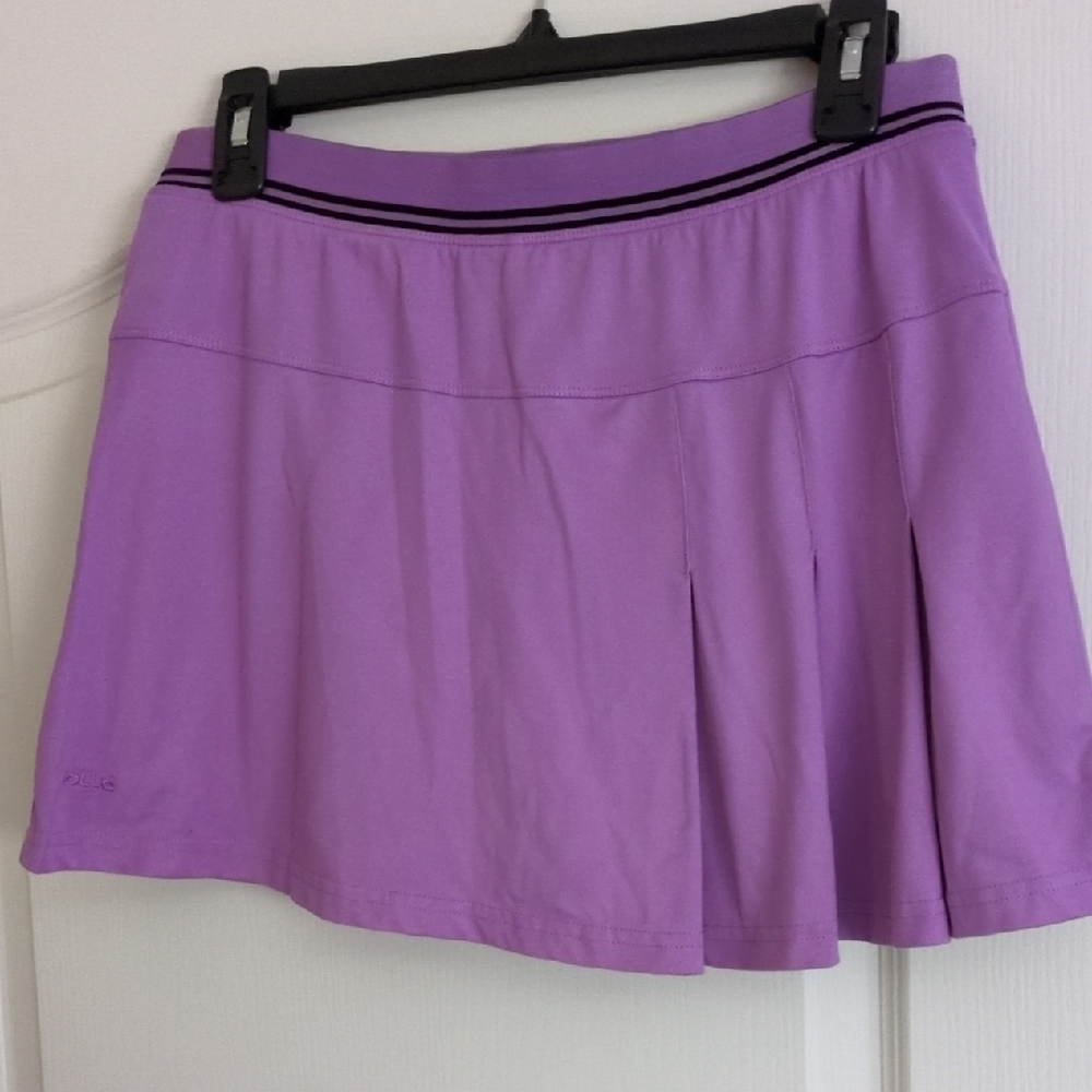 Soft Two Pleated Tennis Skourt. Goes With Racerback Top Also Listed Here.